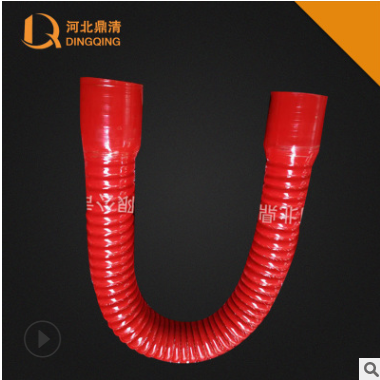 批发 硅胶夹布钢丝管 中冷管路连接硅胶管 定制直销 耐高温大口径图3