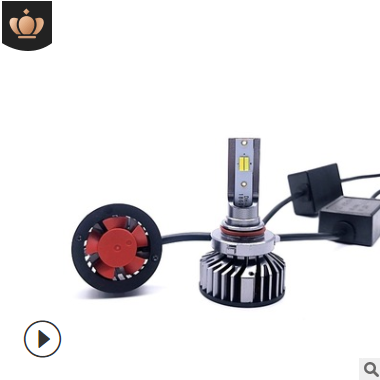 智能同步大功率 F2 9005 9006三色LED汽车大灯 60W跨境外贸爆款图3