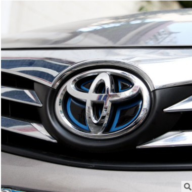 车标贴新卡罗拉雷凌花冠凯美瑞致炫锐志RAV4雅力士车标改装贴图2