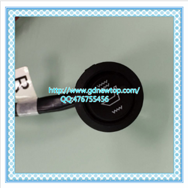 圆形座椅加热垫开关 座椅通用型加热电开关图2