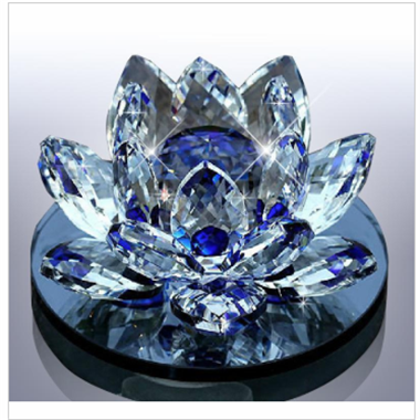 新款创意汽车摆件水晶莲花车载香水座摆饰**饰品批发厂家直销1图3