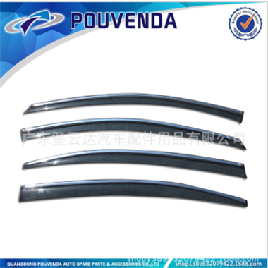 2013款捷达JETTA 车窗晴雨档 车窗雨档 车窗遮阳挡 车窗雨眉图2