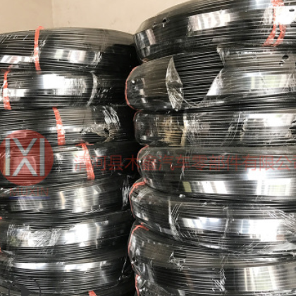 厂家直销批发 定制汽车摩托车电动车拉线软管 橡胶橡塑软管钢丝绳图3