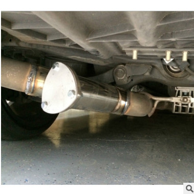 厂家批发汽车改装通用Y型阀配封口垫片螺丝2.25寸3寸不锈钢排气管图3