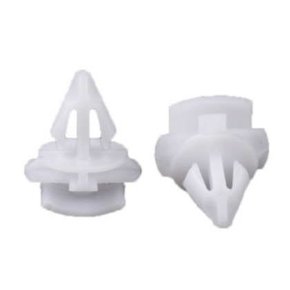 大众迈腾速腾途观途安 A4L侧裙底边包围车门下边梁护板轮眉卡扣图3