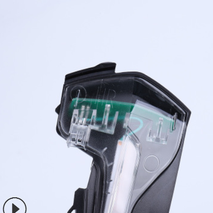 适用于奥迪A3后视镜 改装流水灯倒车镜LED水晶款流光流水转向灯图3
