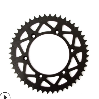 【专业定做】汽车摩托车配件 CNC铝合金链轮加工图2