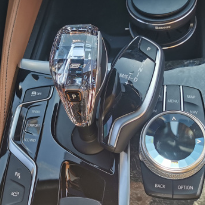 Mankaleilab适用宝马水晶档把头改装汽车操纵杆排档头56GT/X34/3G图2