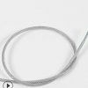 2.0-7*7外边3.0mm PVC/PA/PU包胶包塑钢丝绳加工涂塑注塑晾衣绳