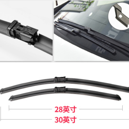 适用于东风标致新408雨刮器片2014原厂原装胶条无骨14款2015标志图2