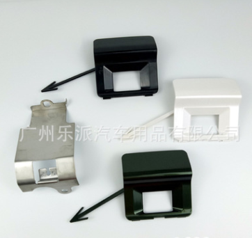 适用于15款-18款新款普拉多霸道后挂备胎位安装摄像头支架外壳盖图3