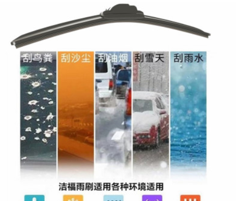 吉利GX9豪情SRV雨刮器配件洁福原厂装美人豹美日之星通用型雨刷图2