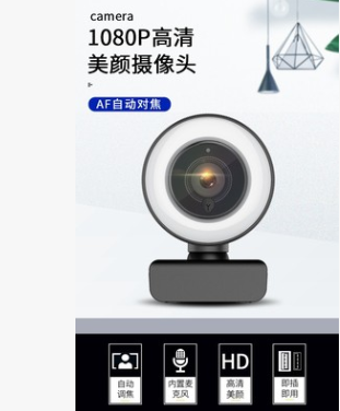 LOGITUBO电脑摄像头 自动对焦高清1080P 视频网络会议教学 960