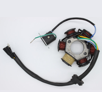 厂家直销摩托车定子线圈磁电机单相半波JH70图3