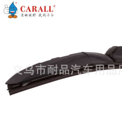CARALL多功能汽车雨刮器 三段式卡尔通用无骨雨刮片U型卡扣雨刷器图3