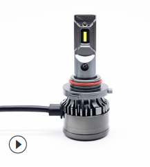 跨境电商9005 LED汽车大灯高亮大功率LED车灯带解码EMC前照灯K3款图2