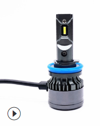 跨境电商汽车H11 LED大灯高亮大功率LED车灯带解码EMC改装灯K3款图2