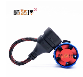 酷路择9005汽车LED大灯一体迷你款HB3高亮聚光LED前照头灯新品图3