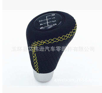 汽车改装排挡头带档位真皮挂挡头MOMO排挡杆挡把头手动个性波棍头图3