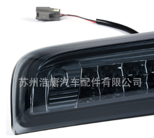 跨境热销刹车灯2014-2018 CHEVY SILVERADO茶罩白底银碗式图3