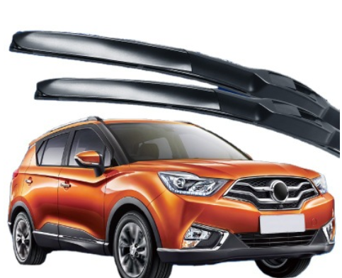 海马S5雨刮器原装SUV汽车无骨胶条片配件young青春版专用前雨刷条图2