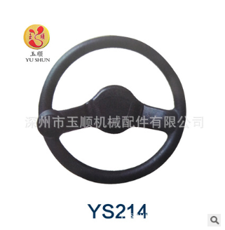 现货供应改装方向盘 汽摩配件pu转向盘 定制大型机械方向盘图3