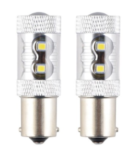 汽车LED尾灯S25 1156 50W 10led 汽车led倒车灯 转向灯2835图2