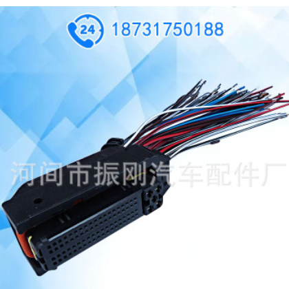 规格齐全电脑版插头汽车连接器线束接头30孔 30p电脑版插头直销图2