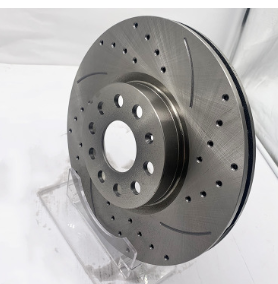 定制适用于大众途观迈腾奥迪Q3前刹车制动盘汽车配件厂家直销供应图3