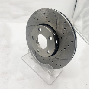 适用于帕萨特B5斯柯达野(4WD)1.4T前刹车盘汽车配件货源产地定制图2