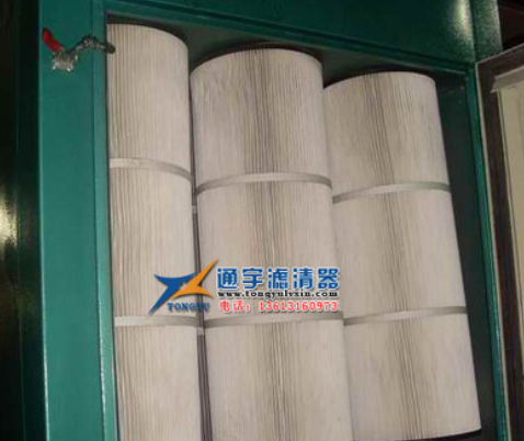 供应切割粉尘除尘滤筒滤芯3250聚酯纤维粉尘滤芯图3