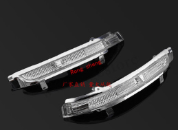 适用于斯柯达明锐昊锐倒车镜边灯后视镜转向灯角灯边灯信号转向灯图2