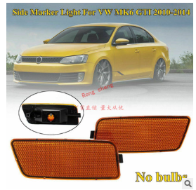 适用大众高尔夫6MK6GTI 10-14美规前杠灯前保险杠灯转向灯信号灯图2