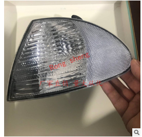 适用于宝马3系 E46 98-01老款白色黄色角灯4门转向灯花纹不带灯泡图2