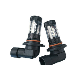 汽车led雾灯 9005 9006 H10 80W 3030 16SMD 冰蓝雾灯 行车灯高亮图3