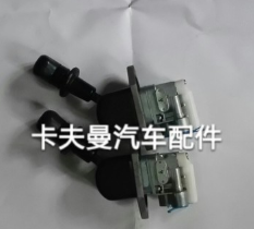 批发北供应商用车重卡配件北奔重卡手控阀（2孔3孔）图3