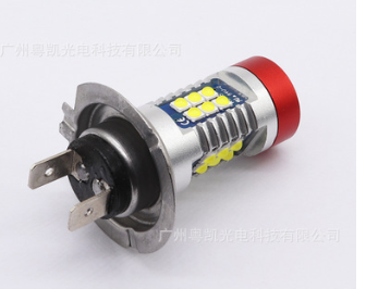 So.K 新款雾灯H7 3030 透镜21smd 大功率LED雾灯高亮前雾灯防雾灯图3
