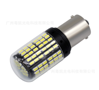工厂直销汽车LED转向灯1156T20防频闪解码12-24V信号灯144SMD3014图2