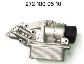 2721800510机油滤清器机油冷却器总成适用于奔驰W272W212W211