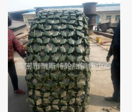 30/40/50铲车段造型防护链17.5/20.5/23.5-25装载机轮胎保护链图2