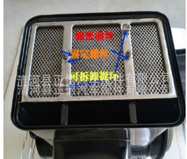 解放J6P空气滤芯总成沙漠滤改装油滤自卸车渣土车油式空气滤清器图3