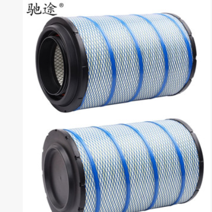 K2841空气滤芯豪沃T7h解放J6新悍威空滤陕汽德龙F3000欧曼滤清器图3