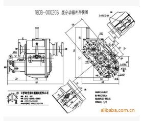 供应3-6吨汽车分动器 湖北森宇齿轮传动图2