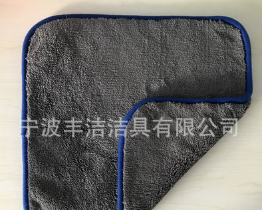 1200克重加厚吸水双面珊瑚绒擦车毛巾 跨境车用毛巾图2