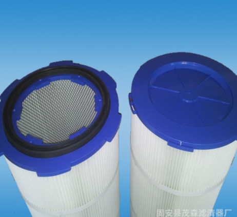 工业环保滤筒 粉末回收滤筒 抛丸机滤筒图2