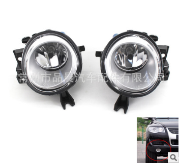 适用大众途锐 03-07年 雾灯 前照灯 保险杠灯图2