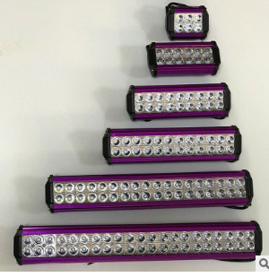 厂家直销 LED灯双排 汽车LED长条灯中网灯工作灯越野改装灯图2