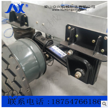 美式空气悬架山东济宁梁山众兴美式空气悬架提升供应半挂车配件图2