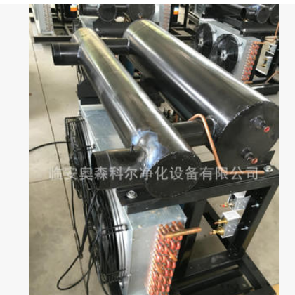 厂家直销：维修各厂冷干机蒸发器铝翅片铜管现货或按图尺寸定做图2