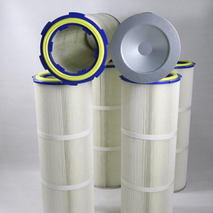 PTFE覆膜 除尘滤筒 除尘滤芯 可水洗 过滤精度高 厂家直销图2